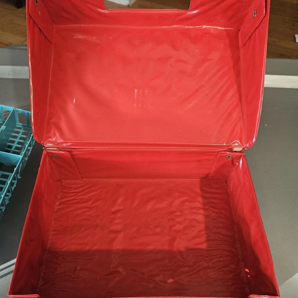 Vtg Tara‎ Toy Corp 3D 24 Car Carry Case #20150 80s w/ Trays